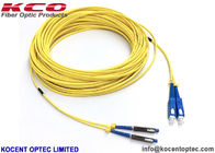 PVC LSZH TPU Fiber Patch Cord MU Optical Jumper SM G657A1 Duplex Simplex
