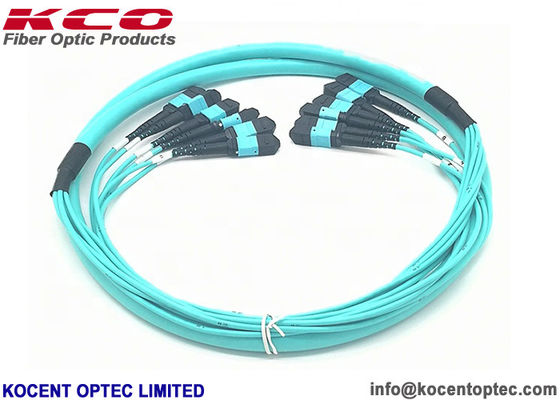High Density MPO MTP-24 Fibra Optica Patch Cable MPO-12 96fo 5M 10M LSZH 48 Core MTP OM3 OM4 OM5