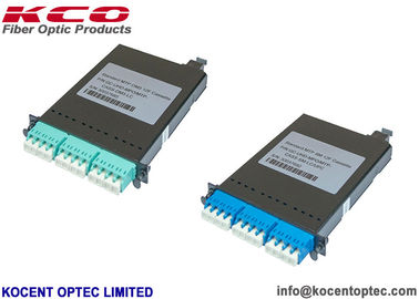 12cores 24cores LC Adapter MPO MTP Fiber Optic Connector Modular Cassette For Patch Panel