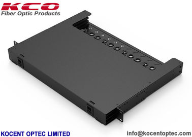 Slide Type 144 Core MPO Patch Panel Rack Mount Terminal Box 19'' Customized Length