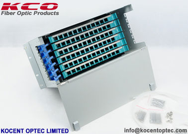 FC SC LC Patch Panel Fiber Optic Terminal Box 72 Core Rack Mount ODF Unit