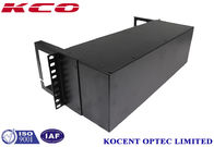 2*16 PLC Splitter LC/APC 3U Fiber Optic Splitter Patch Panel Rack Mountable Chassis ODF