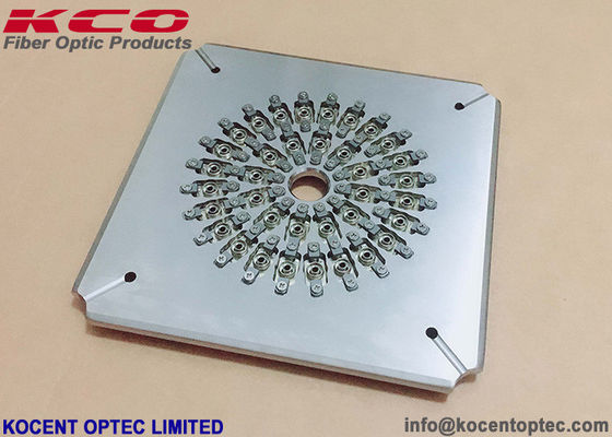 36 Ports 3D Pass FC UPC Fiber Optic Connector Polishing Jigs For Optical Pigtail Polishing Machine
