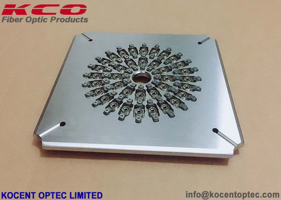 36 Ports 3D Pass FC UPC Fiber Optic Connector Polishing Jigs For Optical Pigtail Polishing Machine