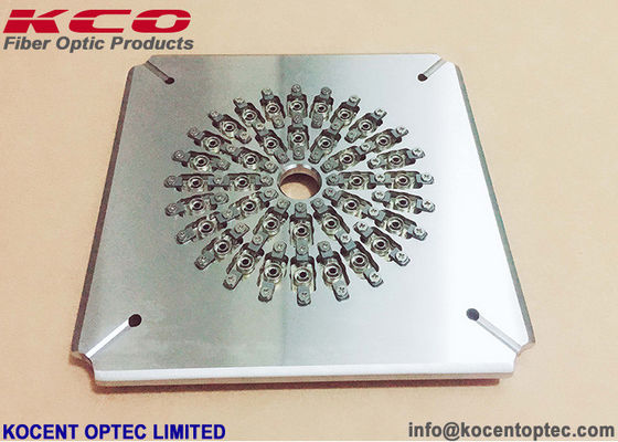 36 Ports 3D Pass FC UPC Fiber Optic Connector Polishing Jigs For Optical Pigtail Polishing Machine
