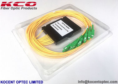1:8 Modular Type SC/APC 2.0mm 1.5m ABS Box 1x8 1*8 Fiber Optical PLC Splitter