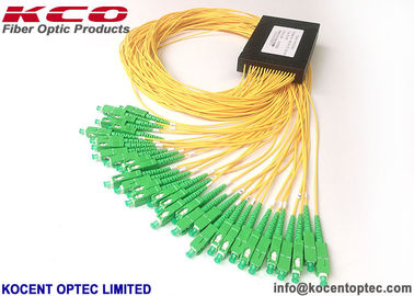 2.0mm 3.0mm FTTH 1x32 SC APC G567A2 Fiber Optic Splitter