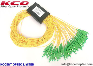 2.0mm 3.0mm FTTH 1x32 SC APC G567A2 Fiber Optic Splitter