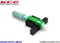 Round Boot Flight SC APC UPC Optical Fiber Fast Connector