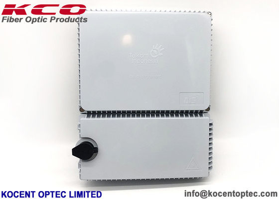 16 Core Optical Distribution Point with 1*8 PLC Splitter and ABS+PC Material for FTTx Networks