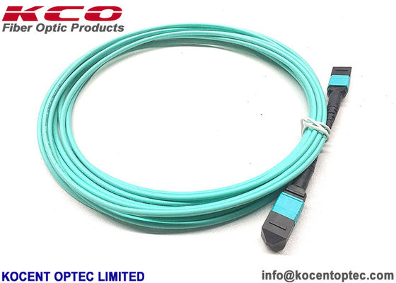 MPO-12 12fo 24fo MM OM3 OM4 50/125 MPO MTP Optical Fibre Trunk Cable