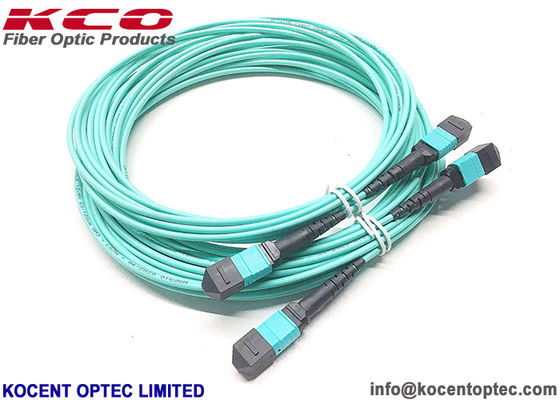 MPO-12 12fo 24fo MM OM3 OM4 50/125 MPO MTP Optical Fibre Trunk Cable