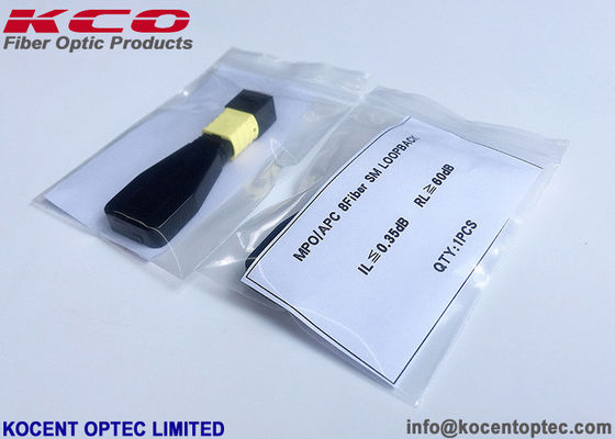 8fo 8fiber 8core Single Mode G657A1 MTP MPO Loop Back Fiber Patch Cable