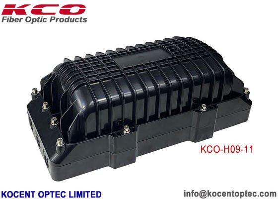 IP65 Outdoor FOSC Horizontal 3in 3out IP68 72fo Fiber Optical Splice Enclosure Box