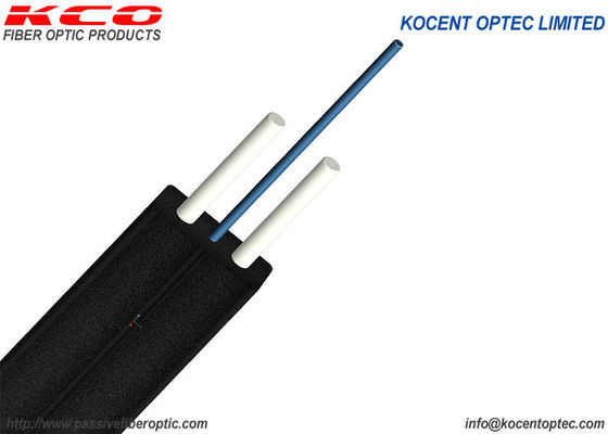 Indoor G657A Indoor Optical Fiber FTTH Drop Cable Patch Cord 1 2 4 Cores LSZH