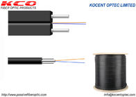 1fo 2fo 4fo Outdoor KFRP FRP FTTH Drop Fibre Optics Cable LSZH PVC