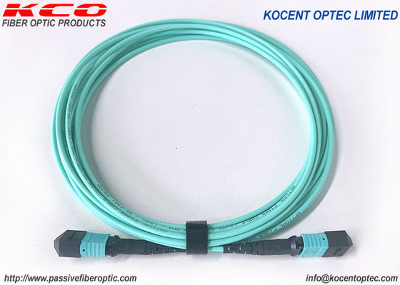 MPO MTP Truck Fiber Patch Cable Elite Low Loss 8fo OM3 OM4 APC