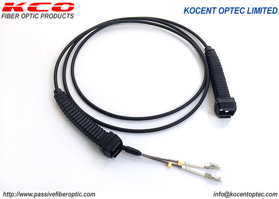 CPRI Outdoor 2fo TPU Fiber Optic Patch Cord NSN DLC Duplex Waterproof 4.8mm