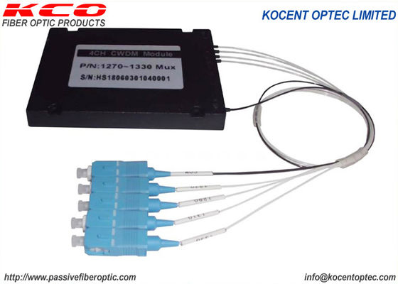 ABS Box Wavelength Division Multiplexer CWDM FTTH PON SC UPC SC APC 1470nm to 1610nm
