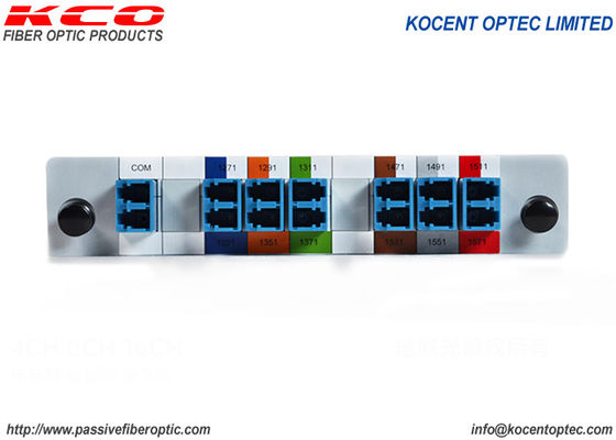 6CH LGX Coarse Wavelength Division Multiplexing CWDM 6channels For 3U Patch Panel