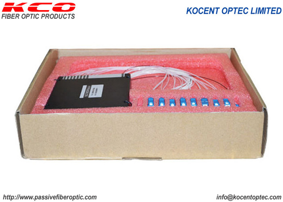 16CH Passive Fiber Optic DWDM ABS Casette SC UPC Connector