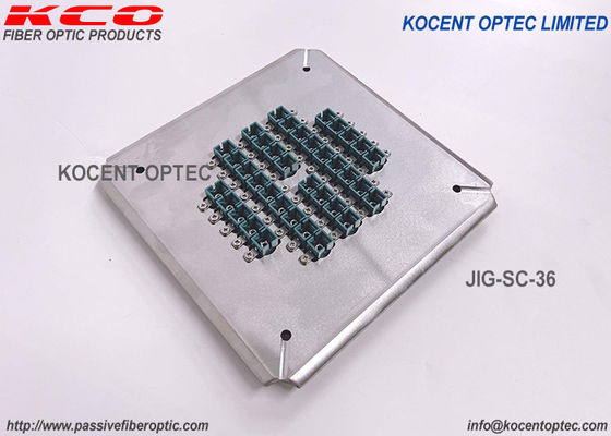 SC Pigtail Fiber Optical Grinding Jig 179mm Disk For Corner Pressure Fiber SC Connector