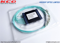 Multimode OM3 Fiber Optical Coupler Splitter 1*2 1*4 1*8  SC LC FC ST Connector