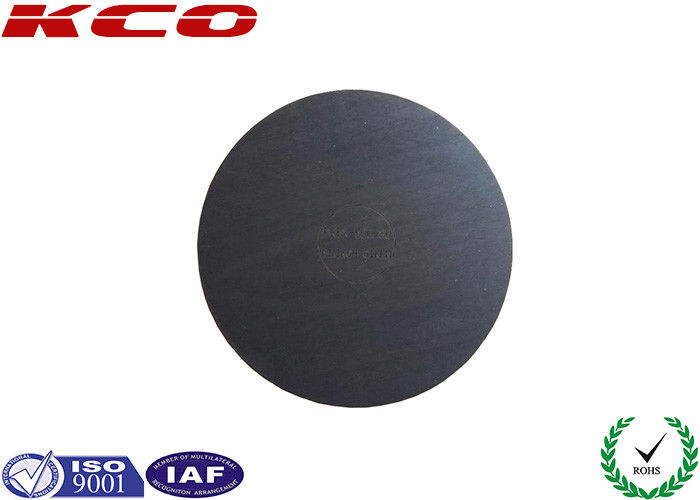 Ceramic Ferrule Fiber Optic Sheet , Polishing Rubber Pad Silica Gel 4mm
