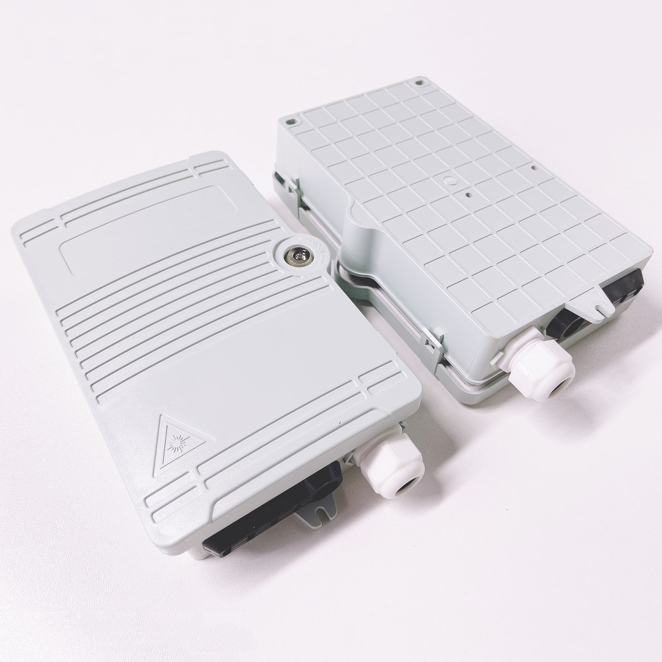 SC APC Outdoor IP65 4 Cores Optical Fiber Termination Box CTO ...