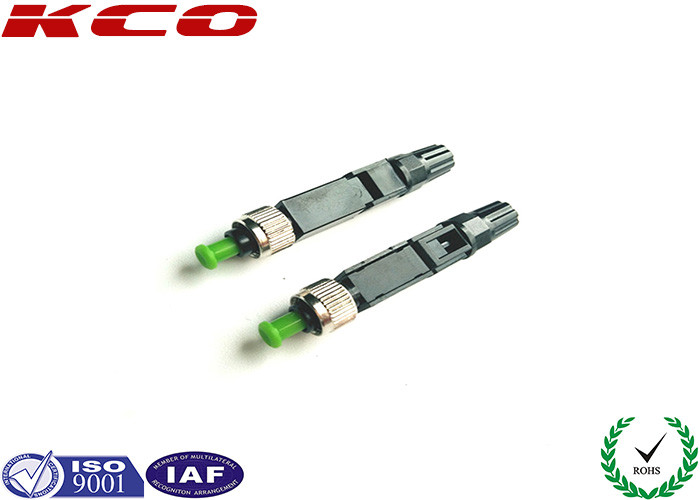 0.2 dB Insertion Loss Fiber Optic Fast Connector FC / APC Quick