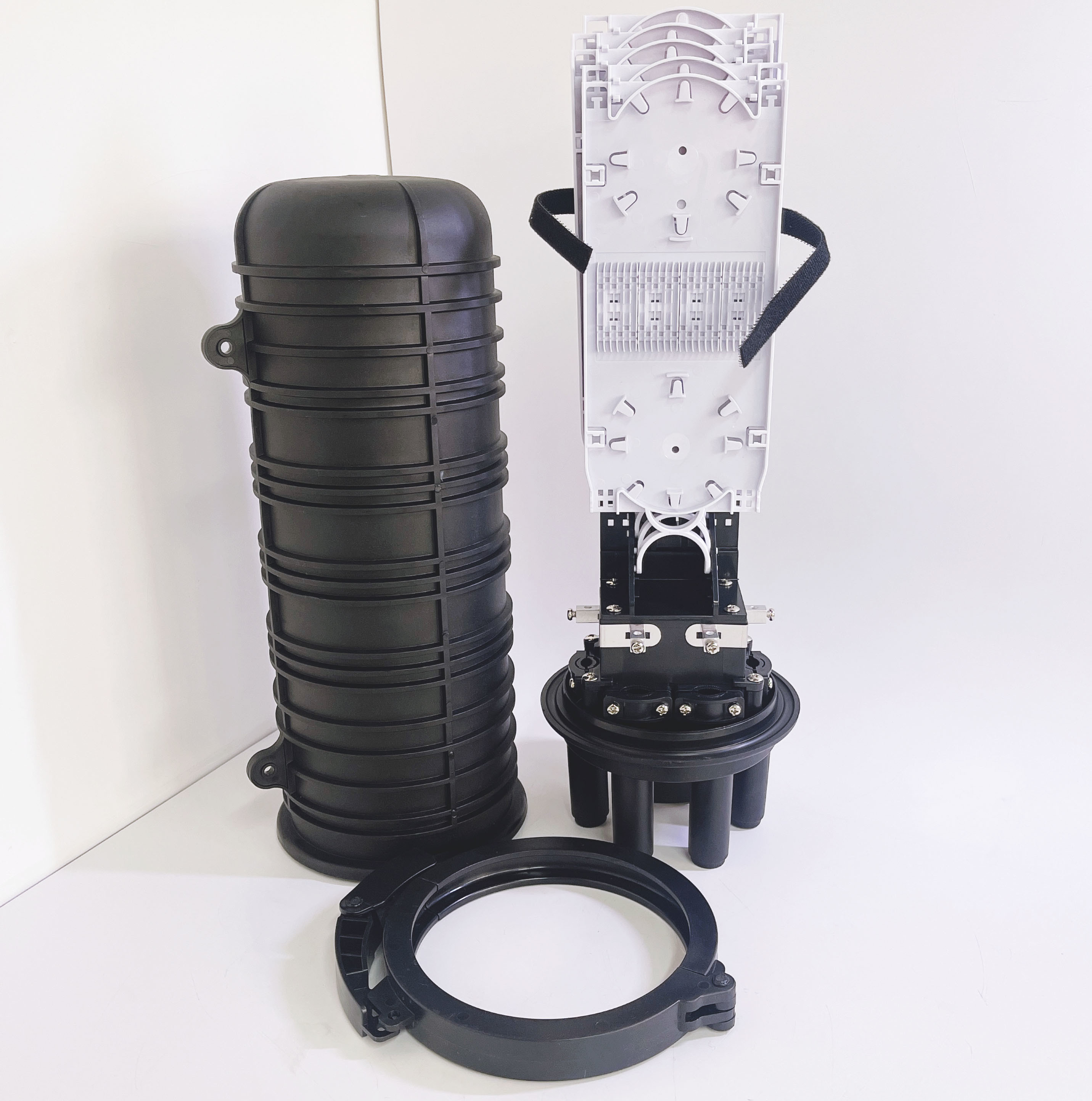 KCO-V14-144-HT 1 In 4 Out 24 Cores IP67 CV015 Fiber Optical Splice ...