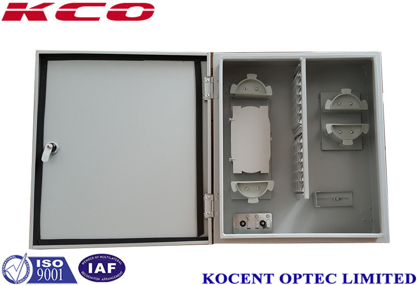 KCO-ODB-72A 72 Port Fiber Optic Terminal Box 96 Fiber Wall Pole Mount ...