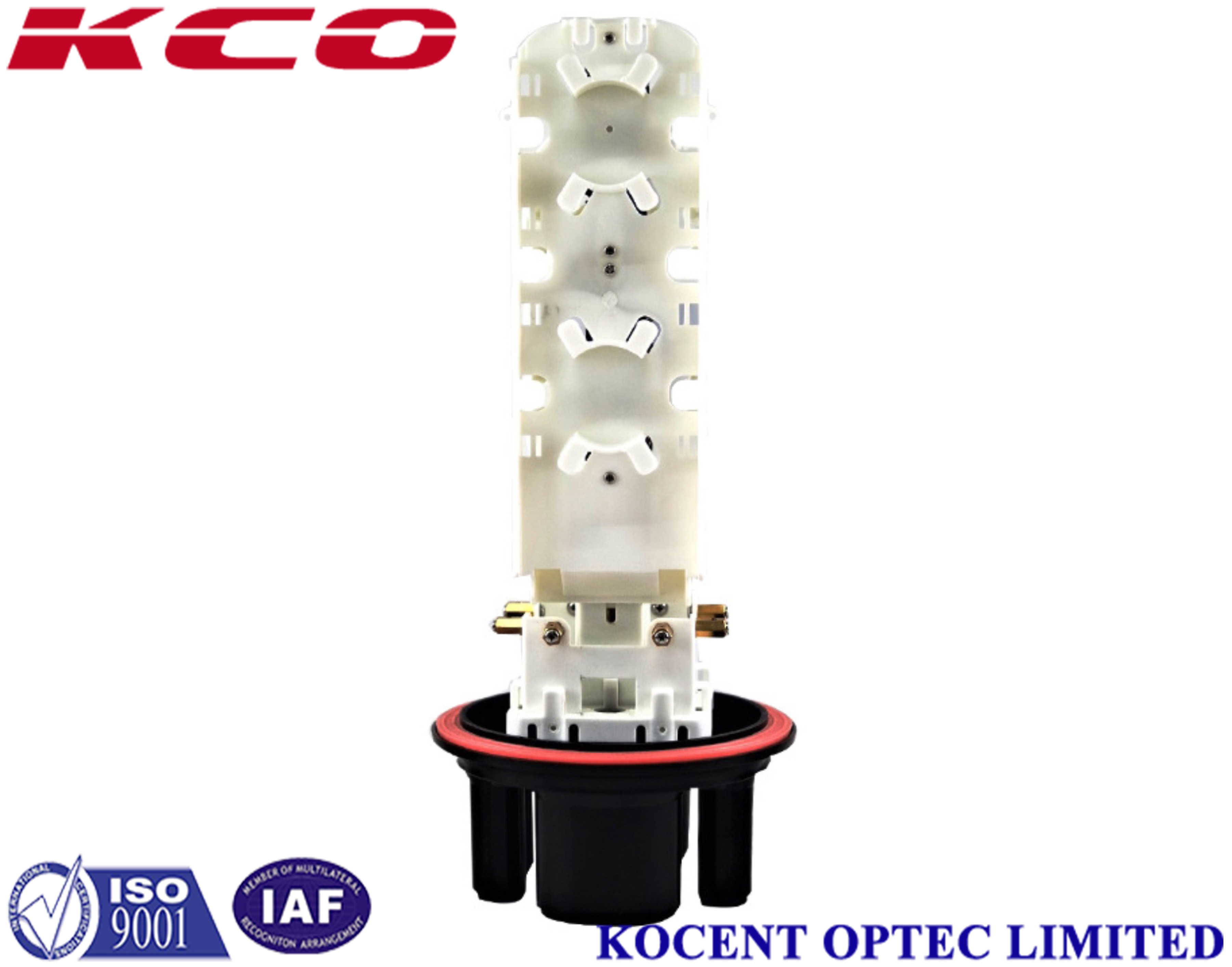 Splitter 288 Water Proof IP68 Optical Fiber Enclosure 1 X 64 Splitter Splice 288 Cores