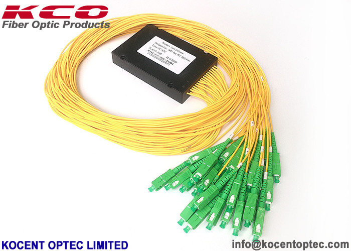 SM G652D ABS Module Passive 1x32 Fiber Optic PLC Splitter