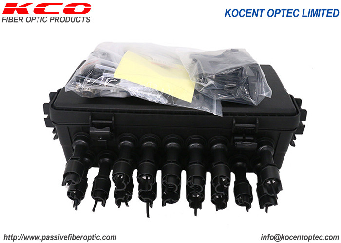 KCO-ML0416 Aerial Outdoor IP68 1*16 Optical Fiber Splice Enclosure NAP ...