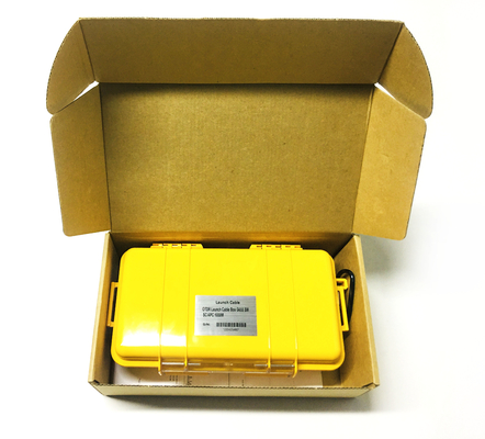 Fiber Optic OTDR Launch Cable Box Dead Zone Eliminator Single Mode G657A1 1km