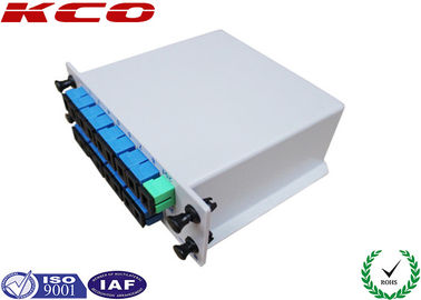 FTTH GPON Fiber Optic Splitter 1X16 Single Mode Cable LGX Cassette