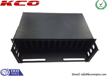 288fibers Light Weight High Density MPO MTP Optical Patch Panel With 3U 19 Inch Rack Mount