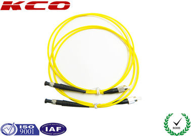 Multiple Mode Fiber Optic Patch Cord / SMA Fiber Optic Cable Metal Ferrule