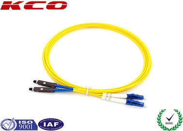 MU / APC To E2000 SM MM Fiber Optic Patch Cord Singlemode / Multimode