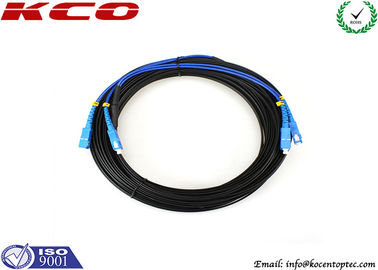 SC / UPC To SC / UPC FTTH Single Mode Duplex Fiber Optic Patch Cord