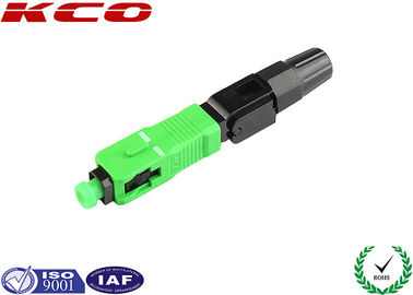 Indoor Cable Fiber Optic Fast Connector SC APC FTTH Type Field Installable