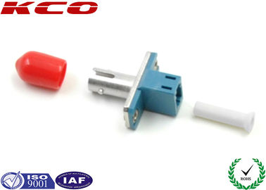 Metal LC ST Fiber Optic Adapter Simplex 0.2dB For Testing Instruments