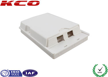 2 Cores Fiber Optic Terminal Box , ODF Termination Box , Face Plate