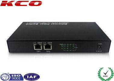 Intelligent Fiber To Ethernet Media Converter 10/100/1000M Single Mode multimode