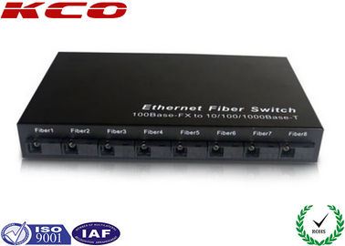 Intelligent Fiber To Ethernet Media Converter 10/100/1000M Single Mode multimode