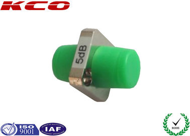 FC APC Single Mode Fiber Optic Attenuator Bulkhead Type High Precision