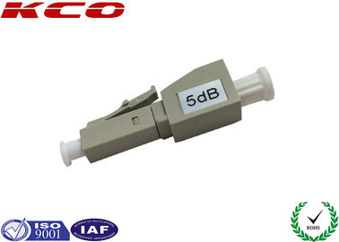 Professional LC MM 5 dB Attenuator Fiber Optic with High Realibility