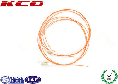 2.0 m Fiber Optical Pigtail Multimode LC Simplex Pigtail Connector 62.5 / 125