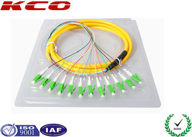 Optical Fiber Single Pigtail Optical Fiber / Fanout LC Pigtail Fiber Optic Connectors